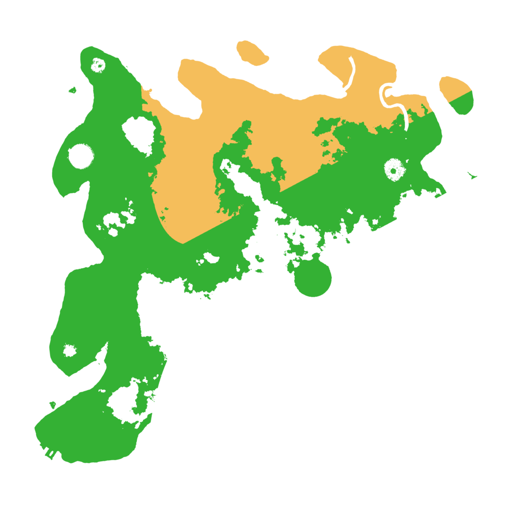 Biome Rust Map: Procedural Map, Size: 3750, Seed: 581407494