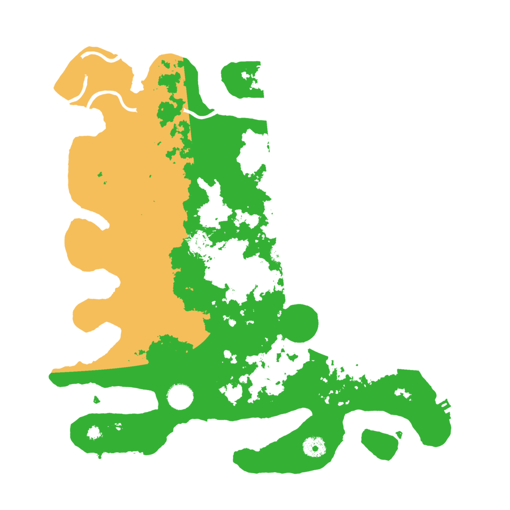 Biome Rust Map: Procedural Map, Size: 3505, Seed: 1320091316