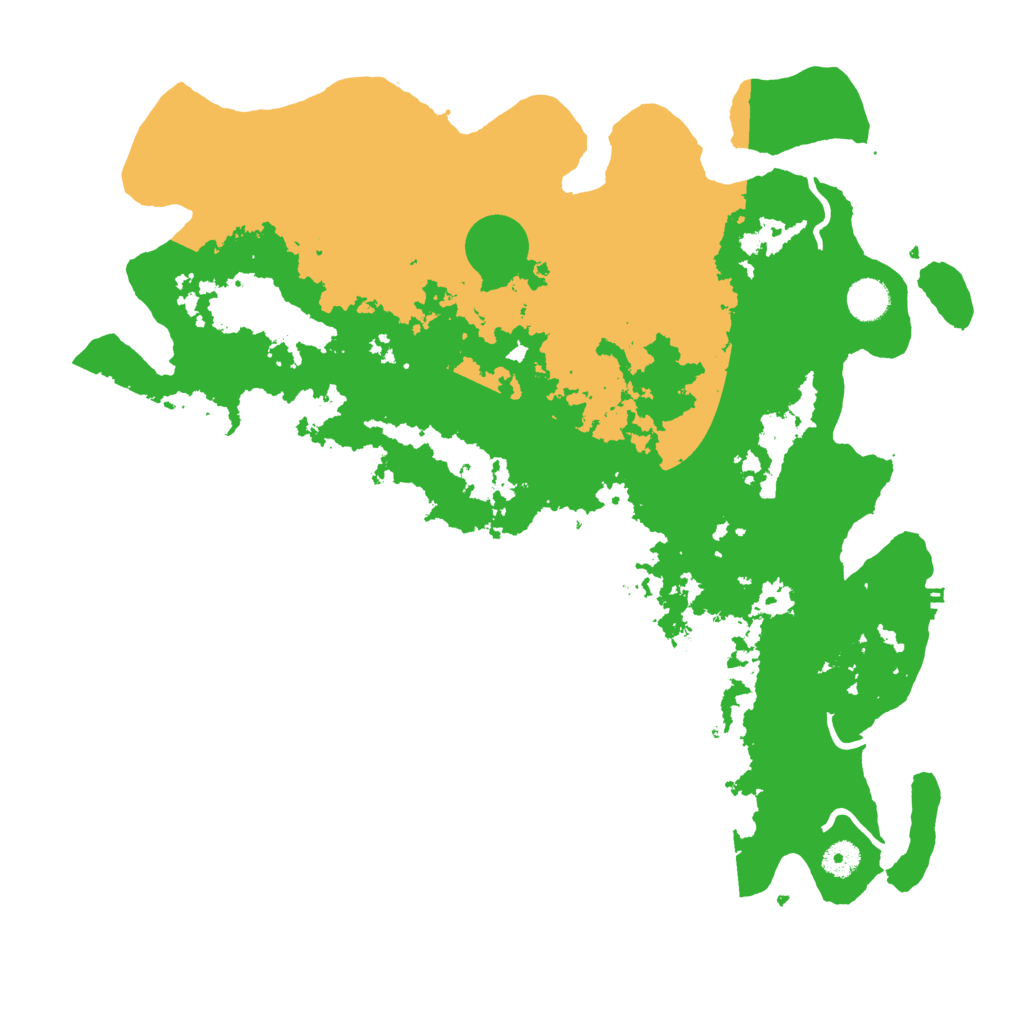 Biome Rust Map: Procedural Map, Size: 4250, Seed: 848411994