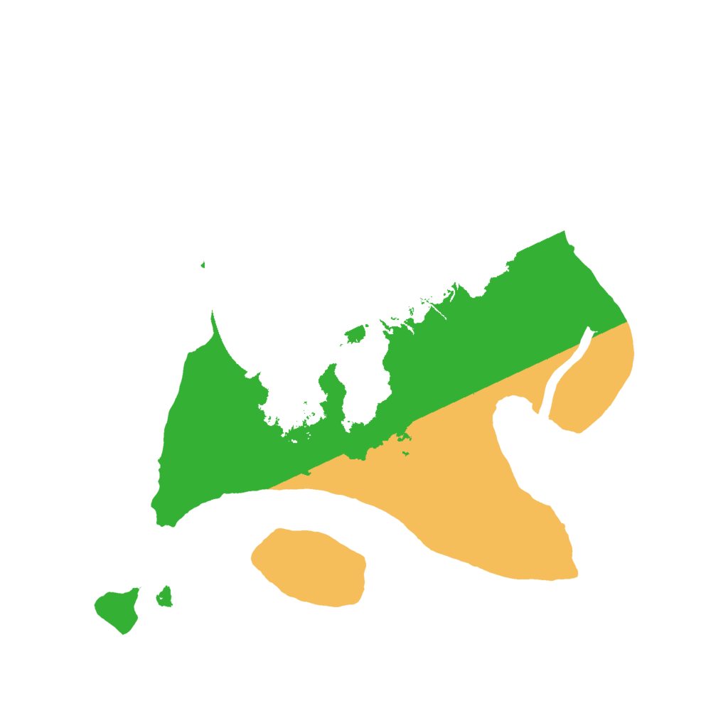 Biome Rust Map: Procedural Map, Size: 1900, Seed: 126