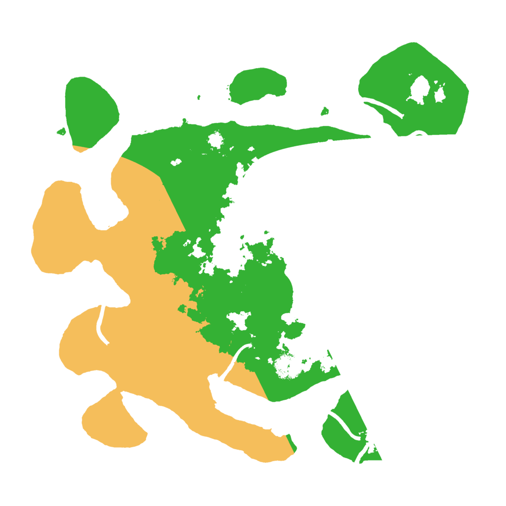 Biome Rust Map: Procedural Map, Size: 3000, Seed: 1016005822