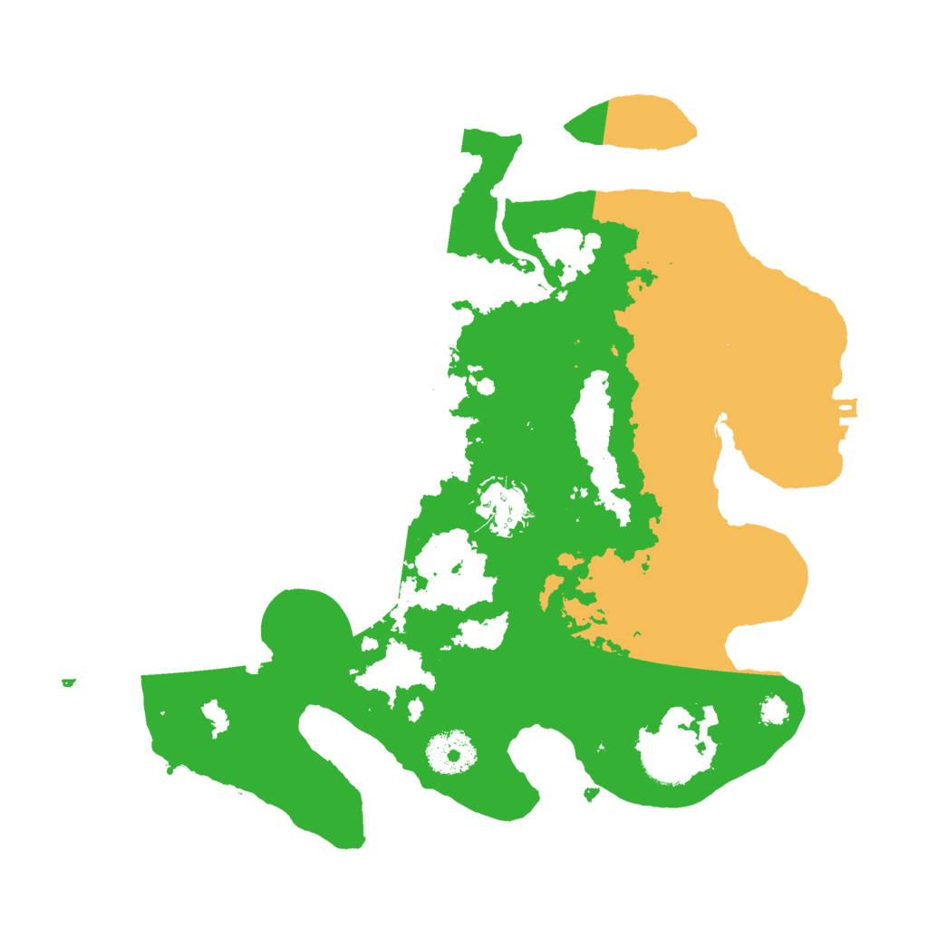 Biome Rust Map: Procedural Map, Size: 3000, Seed: 1940846633