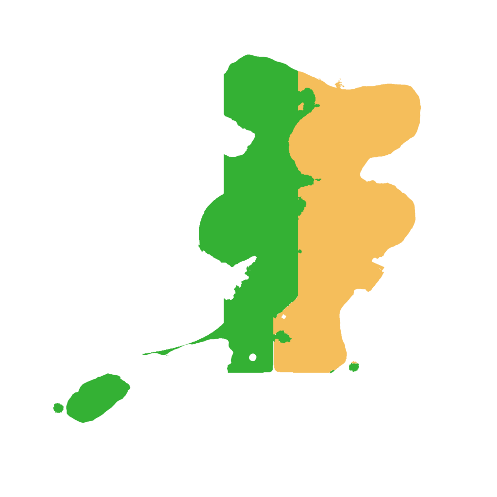 Biome Rust Map: Procedural Map, Size: 2000, Seed: 293847