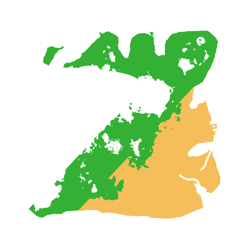 Biome Rust Map: Procedural Map, Size: 3000, Seed: 883557127