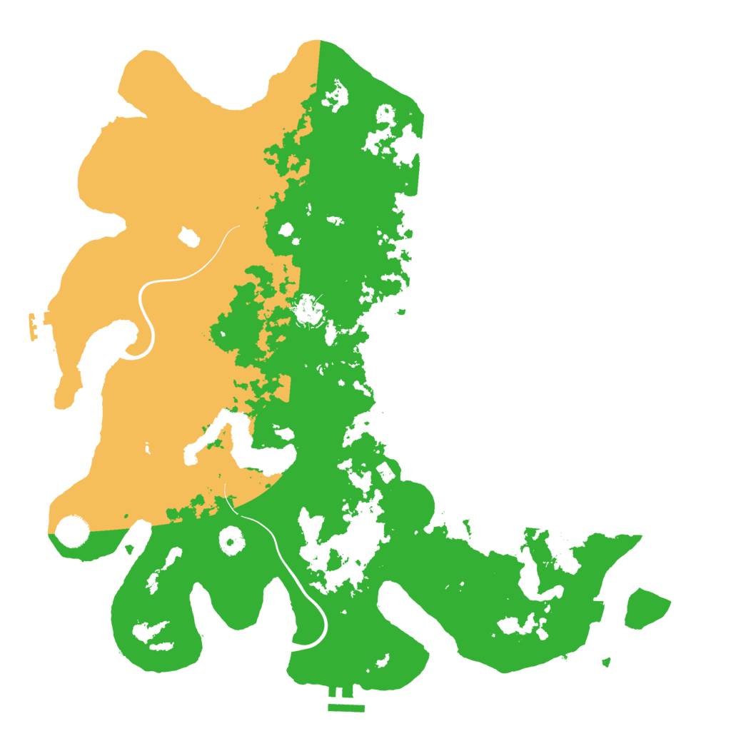 Biome Rust Map: Procedural Map, Size: 4024, Seed: 123349283