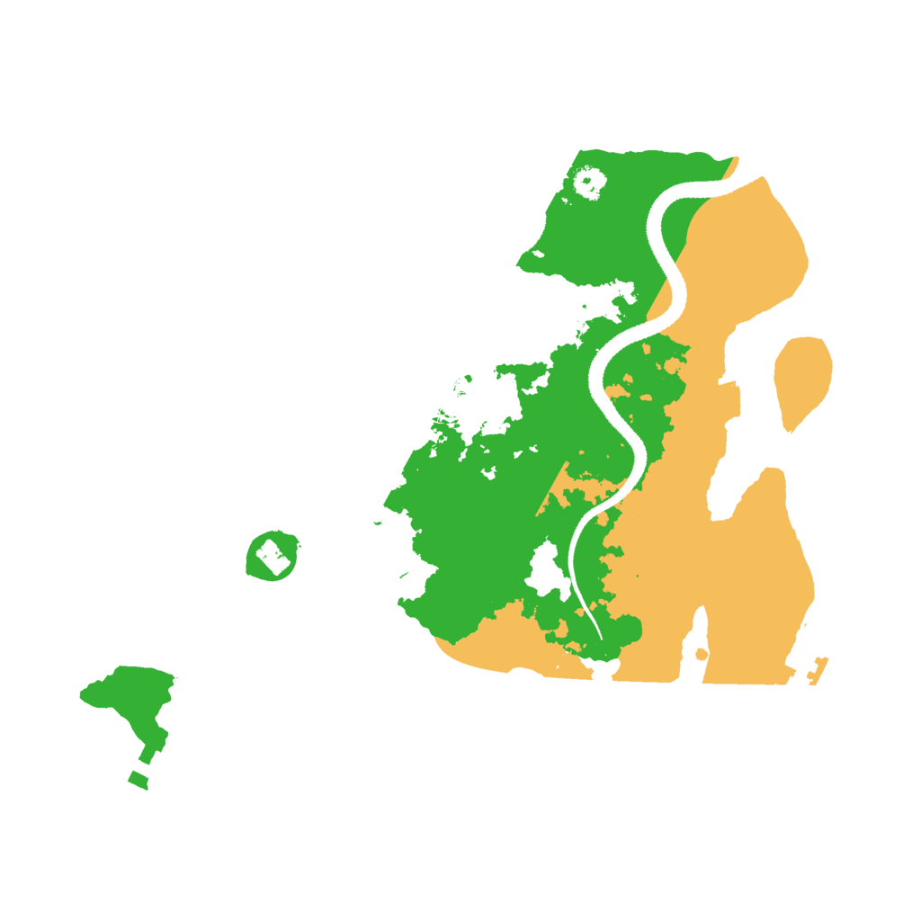 Biome Rust Map: Procedural Map, Size: 3000, Seed: 21440