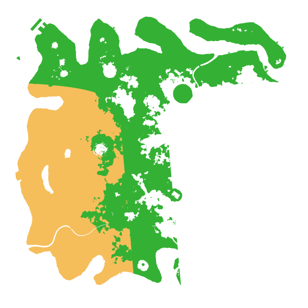 Biome Rust Map: Procedural Map, Size: 4250, Seed: 257330829