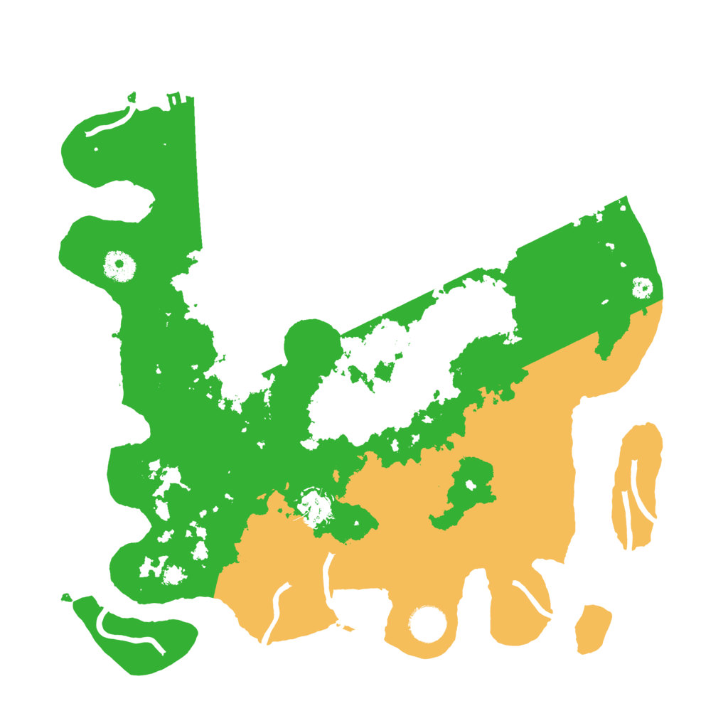 Biome Rust Map: Procedural Map, Size: 3500, Seed: 1827558077
