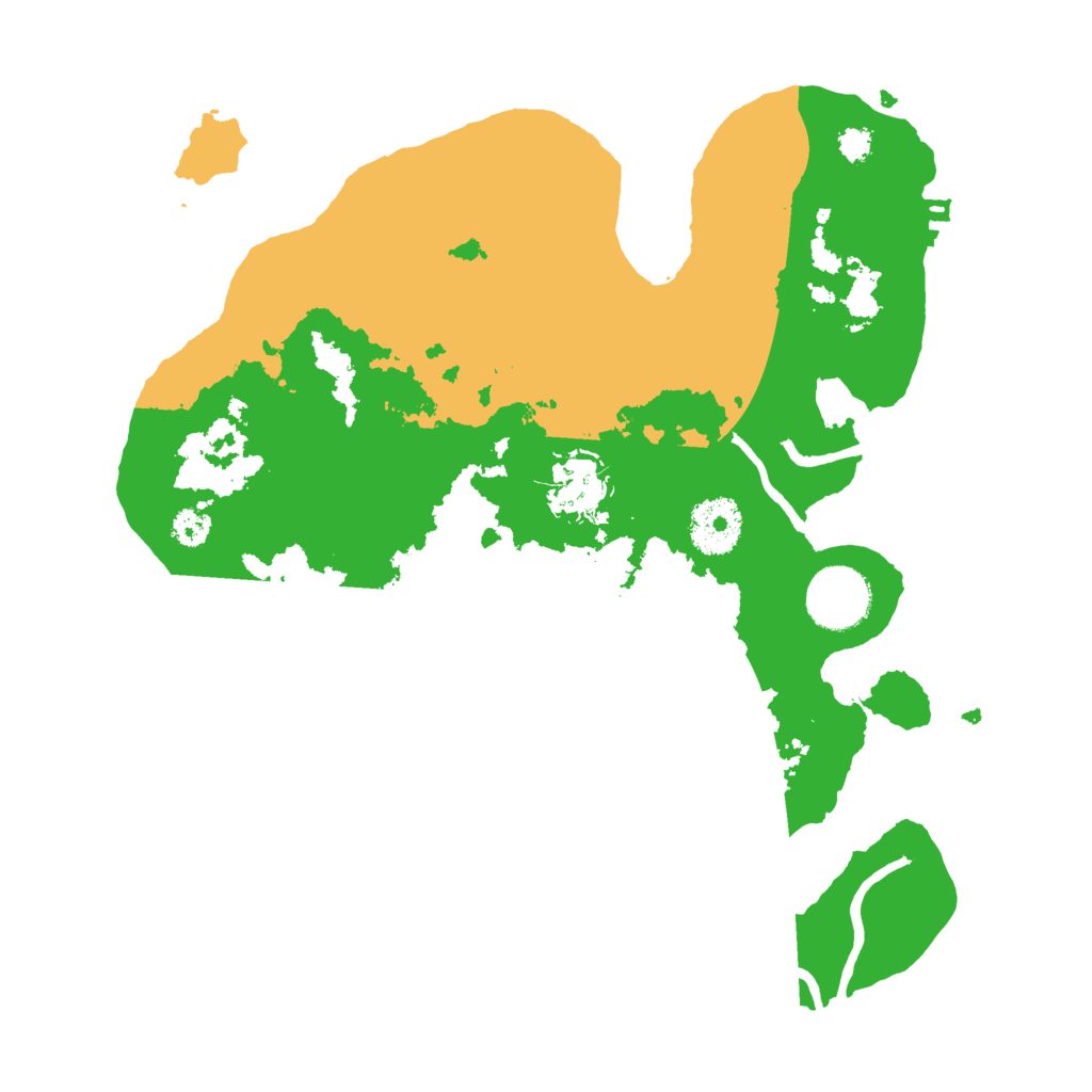 Biome Rust Map: Procedural Map, Size: 3000, Seed: 1319313256