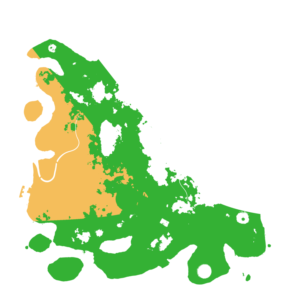 Biome Rust Map: Procedural Map, Size: 3750, Seed: 2039725