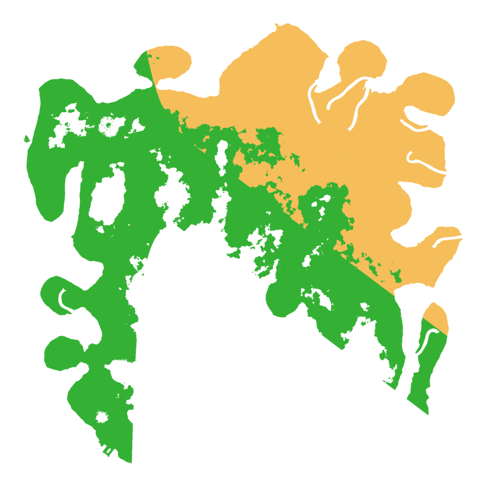 Biome Rust Map: Procedural Map, Size: 3800, Seed: 808722582