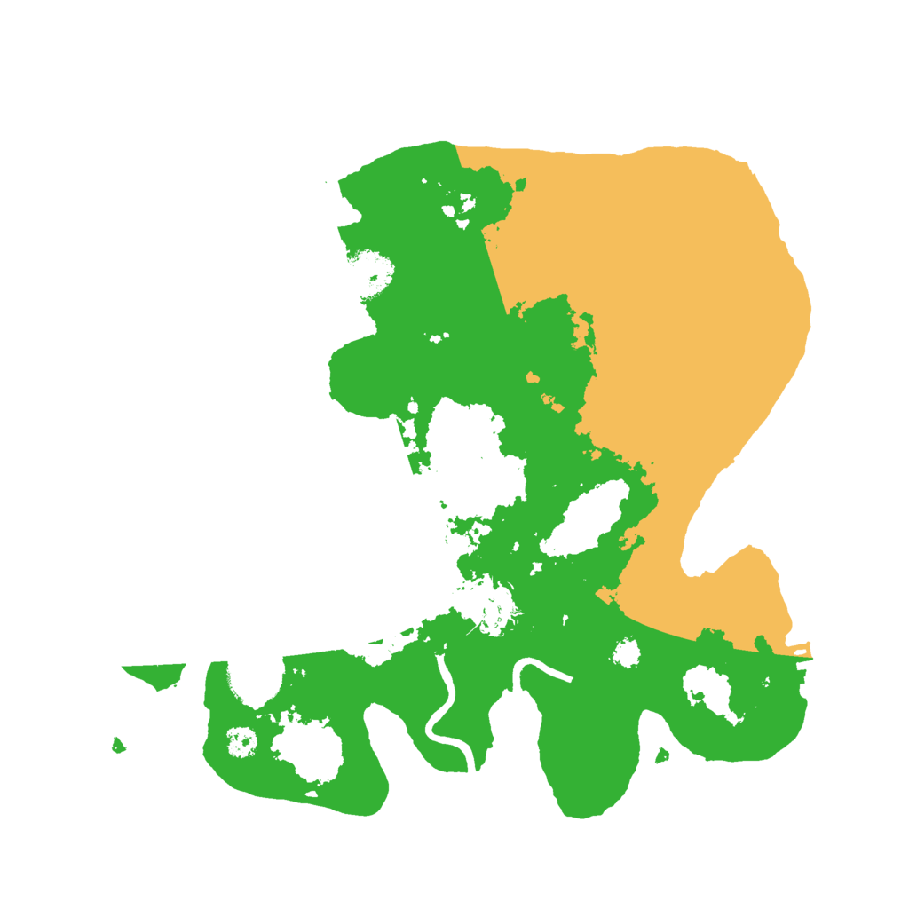 Biome Rust Map: Procedural Map, Size: 3000, Seed: 13755
