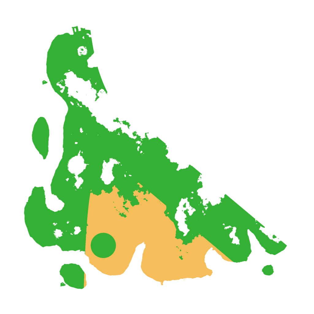 Biome Rust Map: Procedural Map, Size: 3300, Seed: 700583603