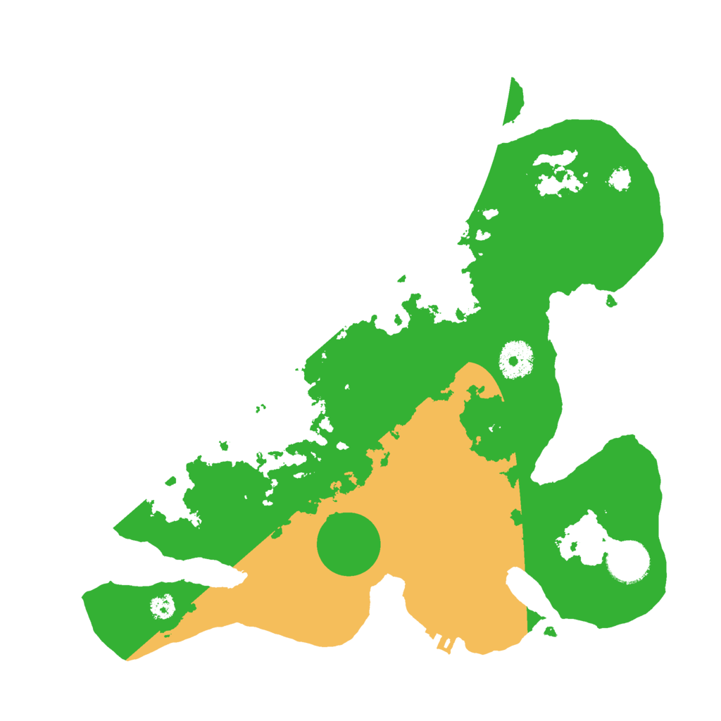 Biome Rust Map: Procedural Map, Size: 3000, Seed: 26846