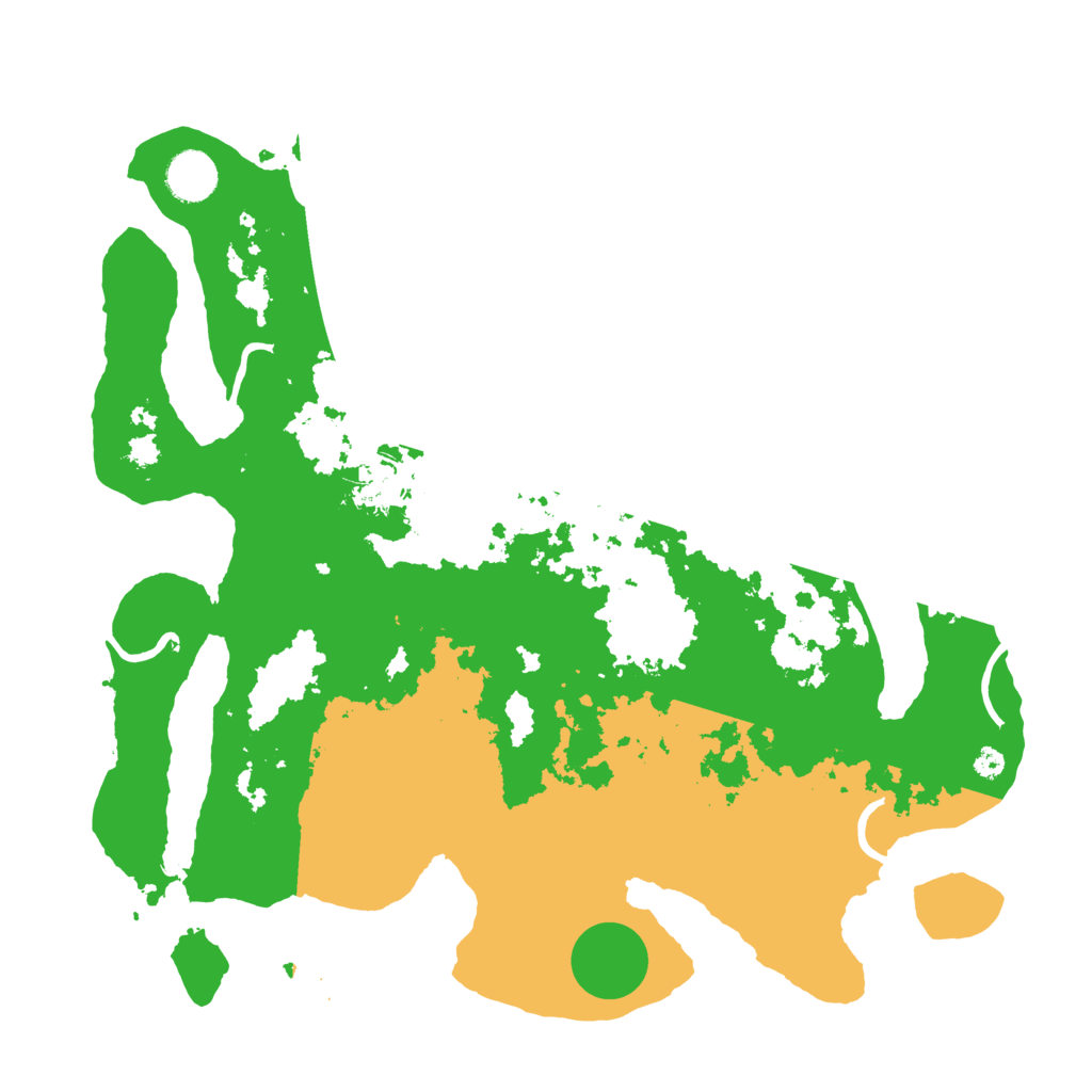 Biome Rust Map: Procedural Map, Size: 3750, Seed: 72802801
