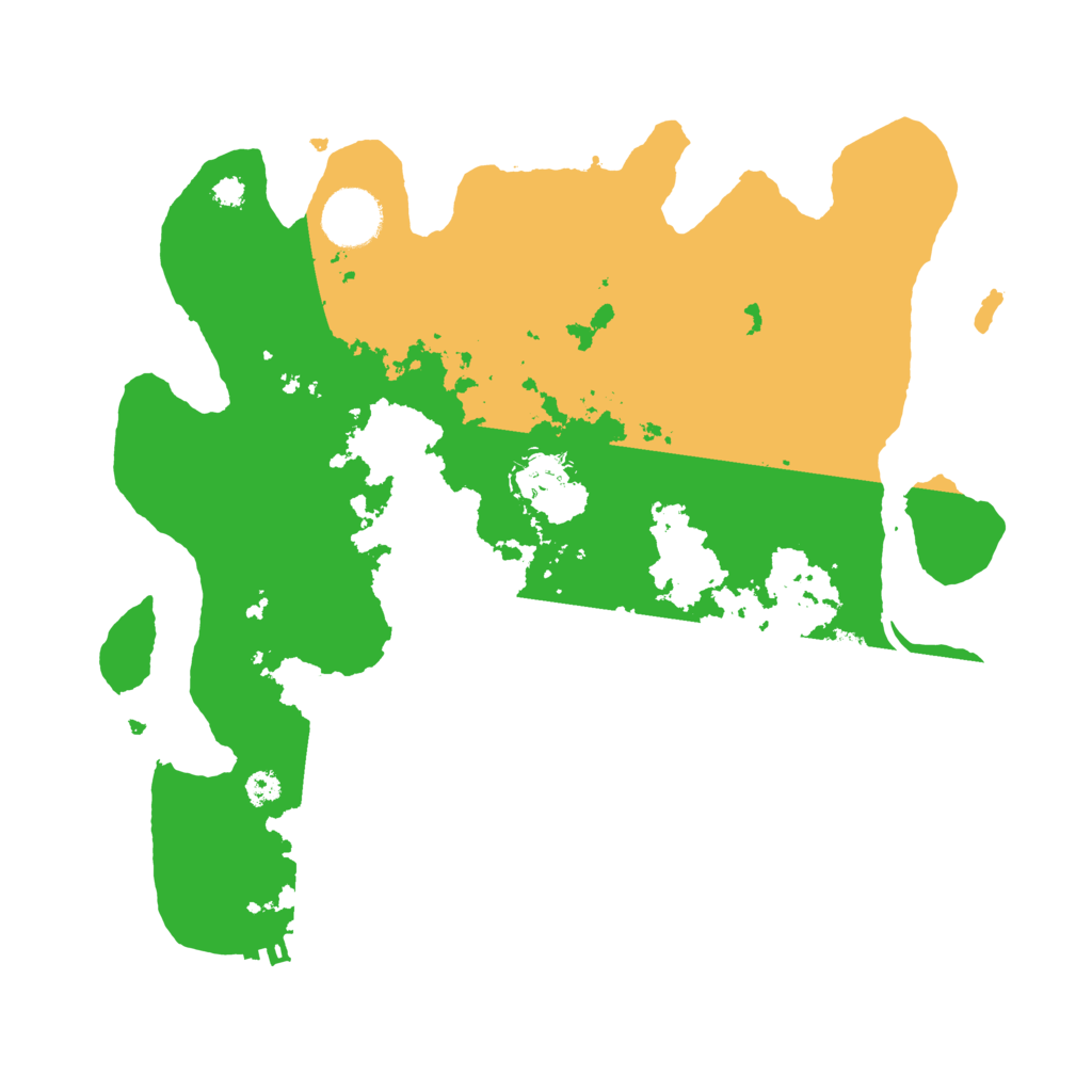 Biome Rust Map: Procedural Map, Size: 3250, Seed: 1168860991