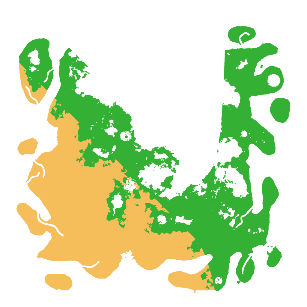 Biome Rust Map: Procedural Map, Size: 4300, Seed: 587238490