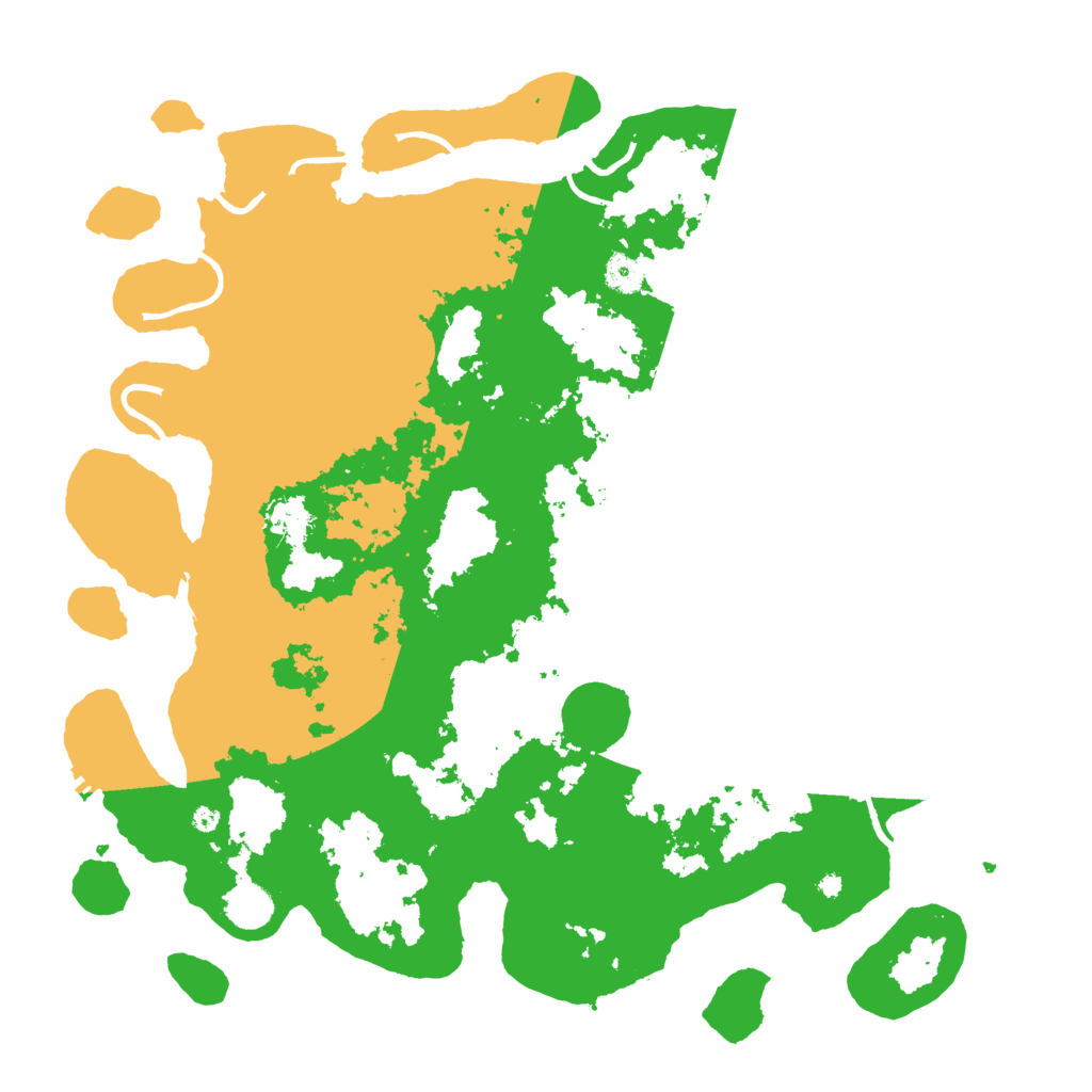 Biome Rust Map: Procedural Map, Size: 4300, Seed: 1212665833
