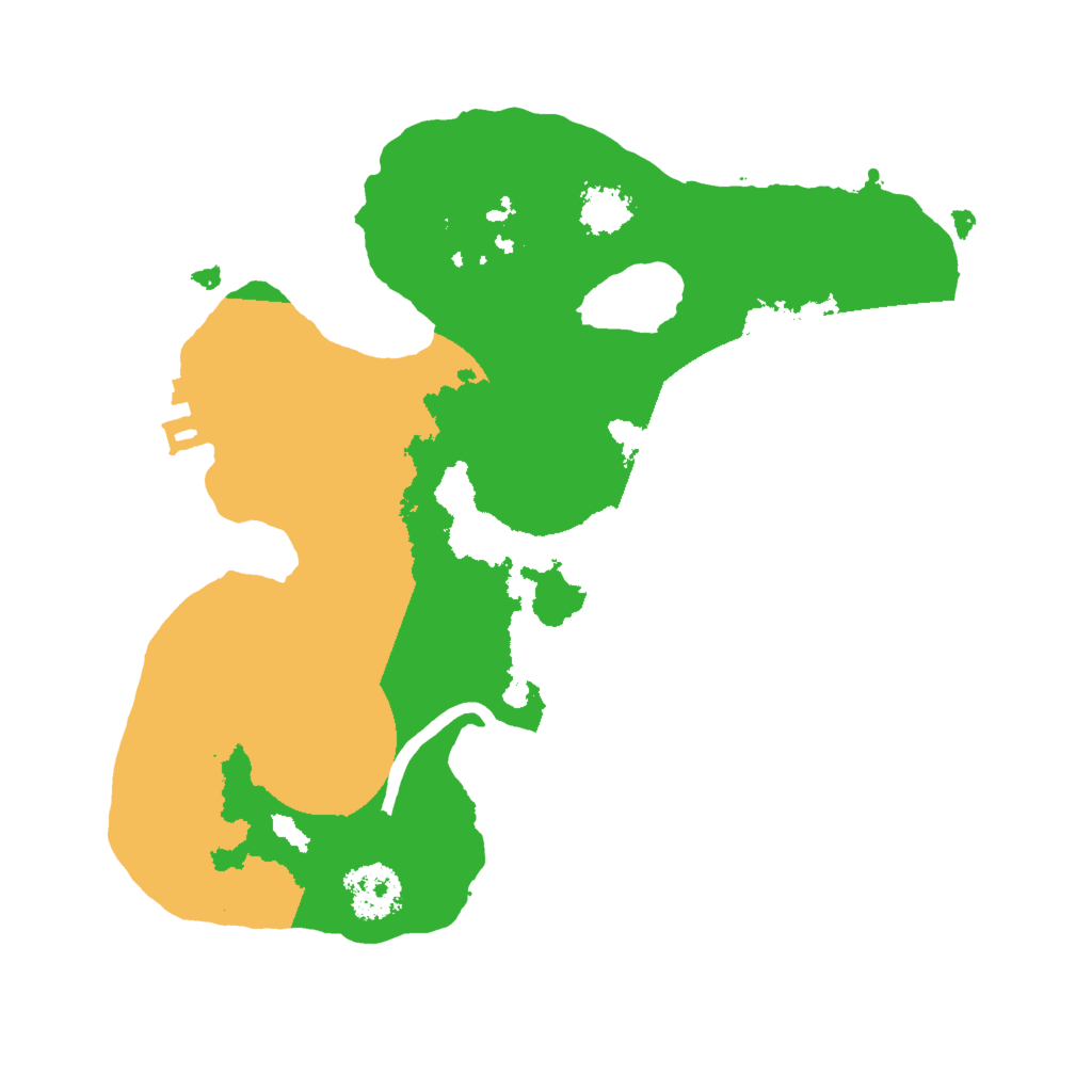 Biome Rust Map: Procedural Map, Size: 2000, Seed: 213132313