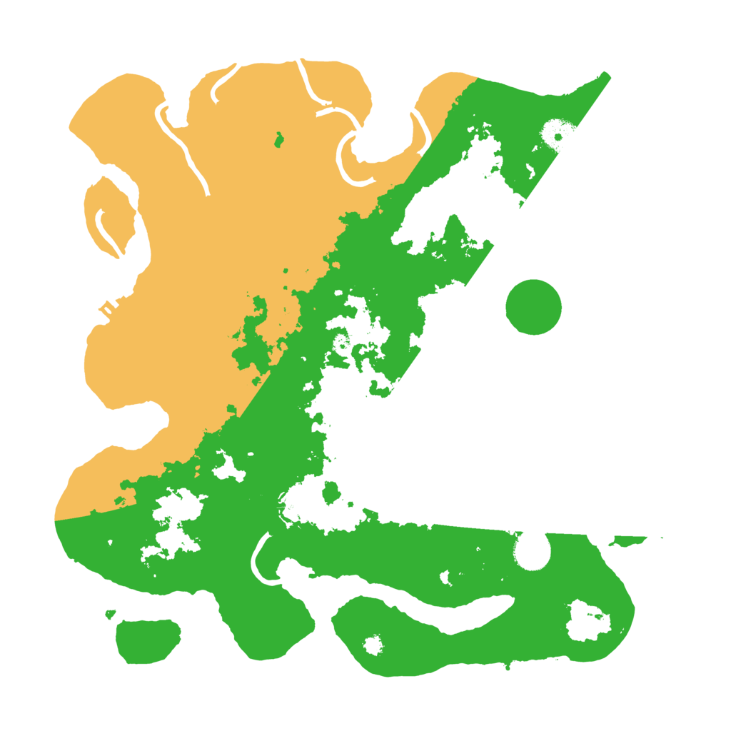 Biome Rust Map: Procedural Map, Size: 3500, Seed: 1968930027