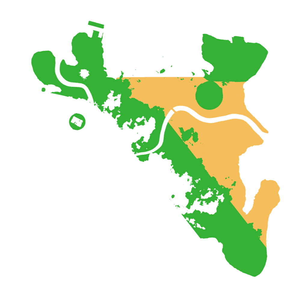 Biome Rust Map: Procedural Map, Size: 3010, Seed: 1156101988