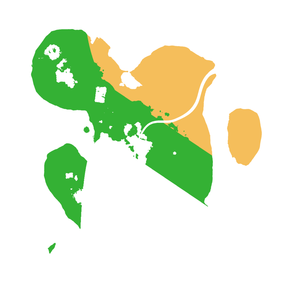 Biome Rust Map: Procedural Map, Size: 2000, Seed: 1363339656