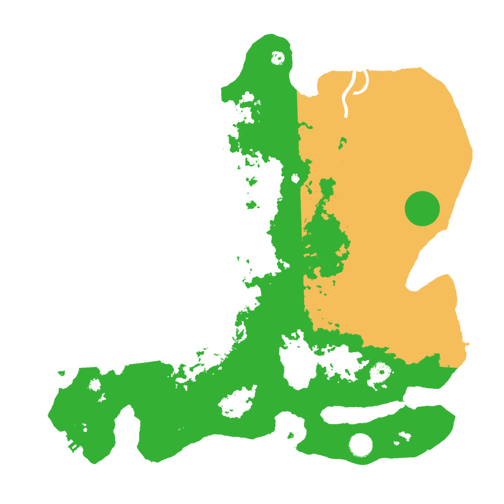Biome Rust Map: Procedural Map, Size: 3800, Seed: 148839