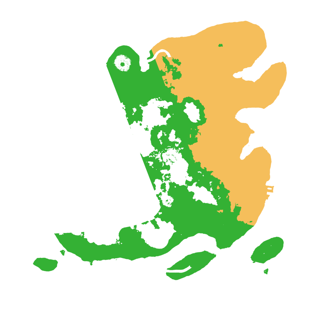 Biome Rust Map: Procedural Map, Size: 3000, Seed: 181099