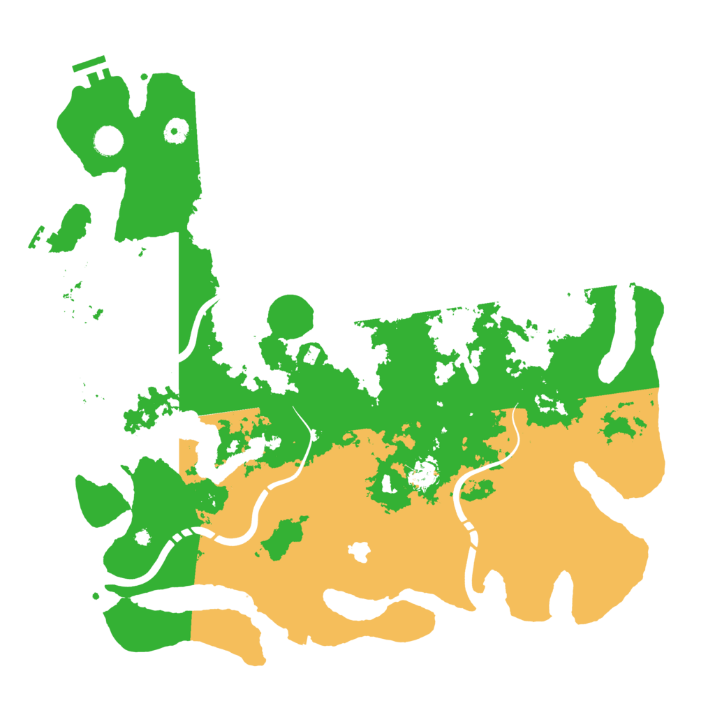 Biome Rust Map: Procedural Map, Size: 4250, Seed: 425060099