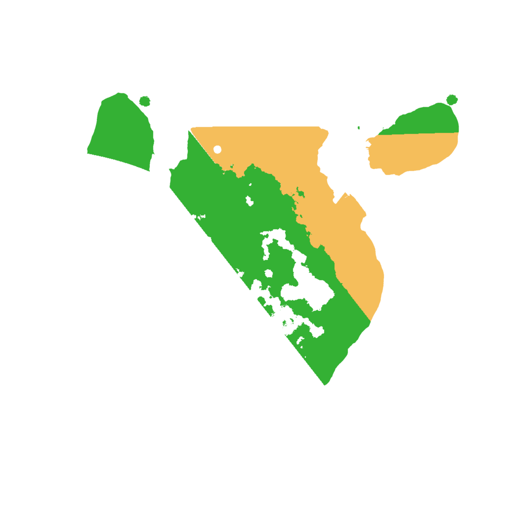 Biome Rust Map: Procedural Map, Size: 1900, Seed: 1156101988