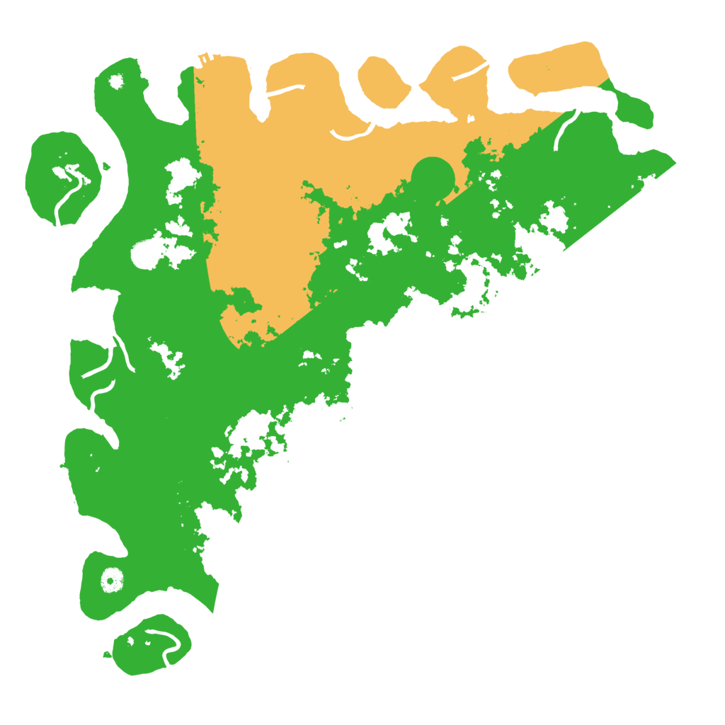 Biome Rust Map: Procedural Map, Size: 4500, Seed: 15448