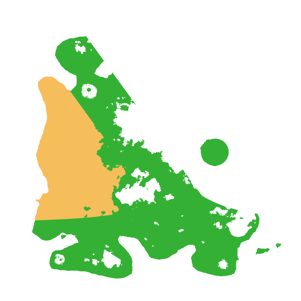 Biome Rust Map: Procedural Map, Size: 3000, Seed: 15436