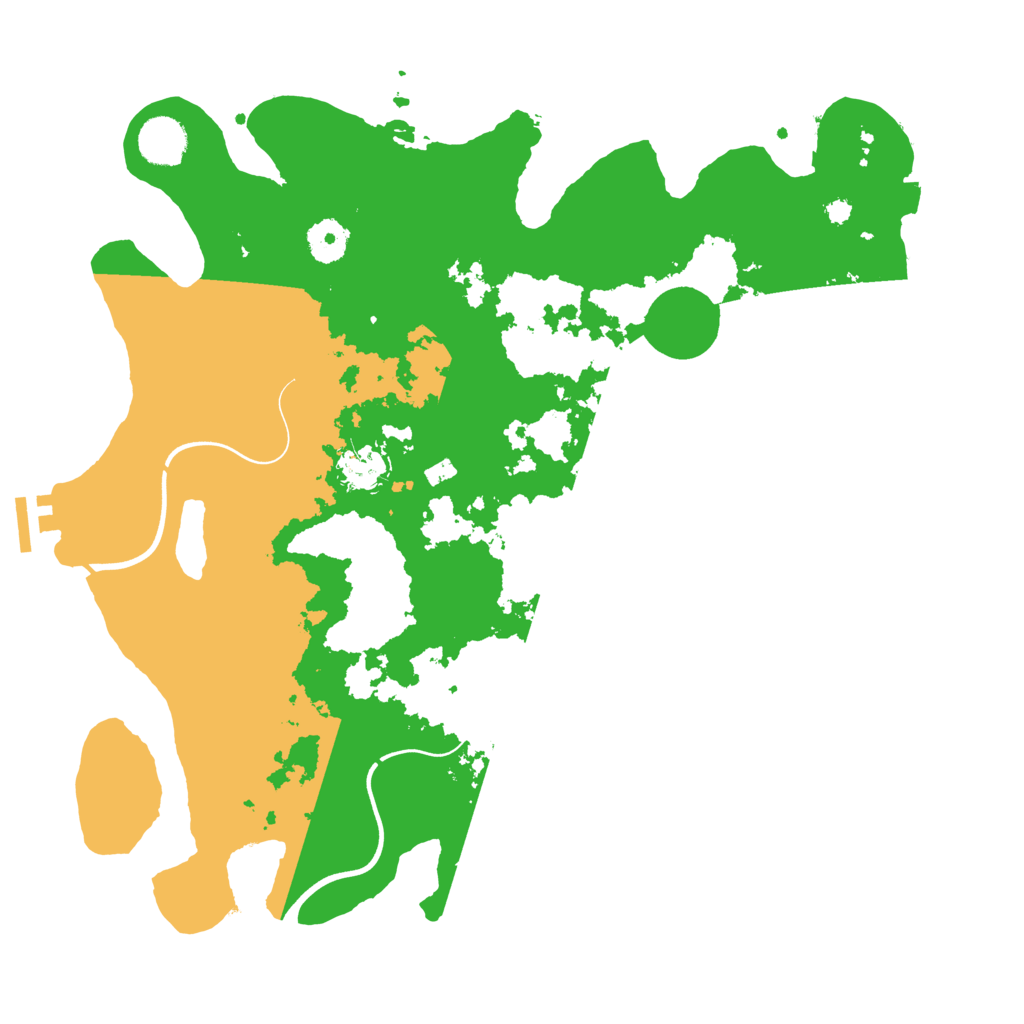 Biome Rust Map: Procedural Map, Size: 3750, Seed: 610968361