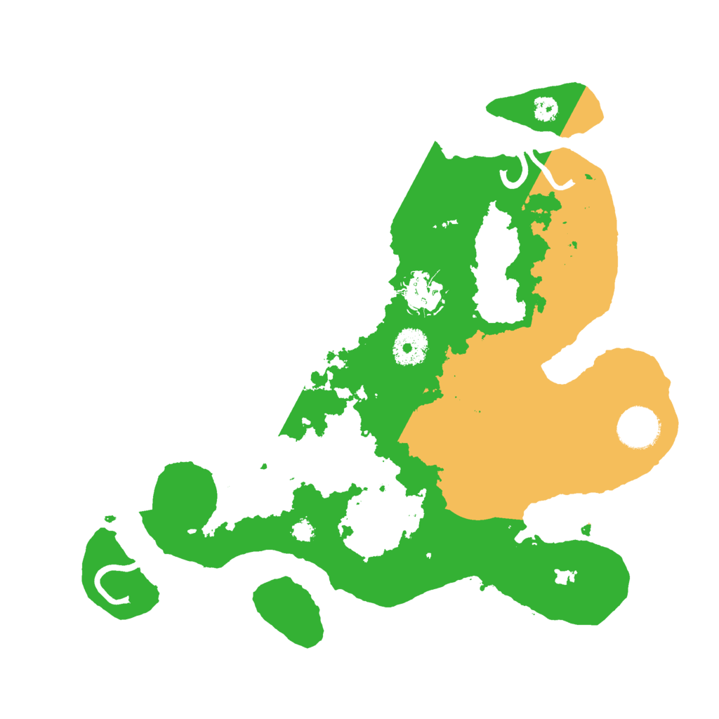 Biome Rust Map: Procedural Map, Size: 3000, Seed: 925945809