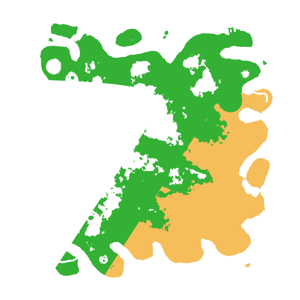 Biome Rust Map: Procedural Map, Size: 3500, Seed: 571525390