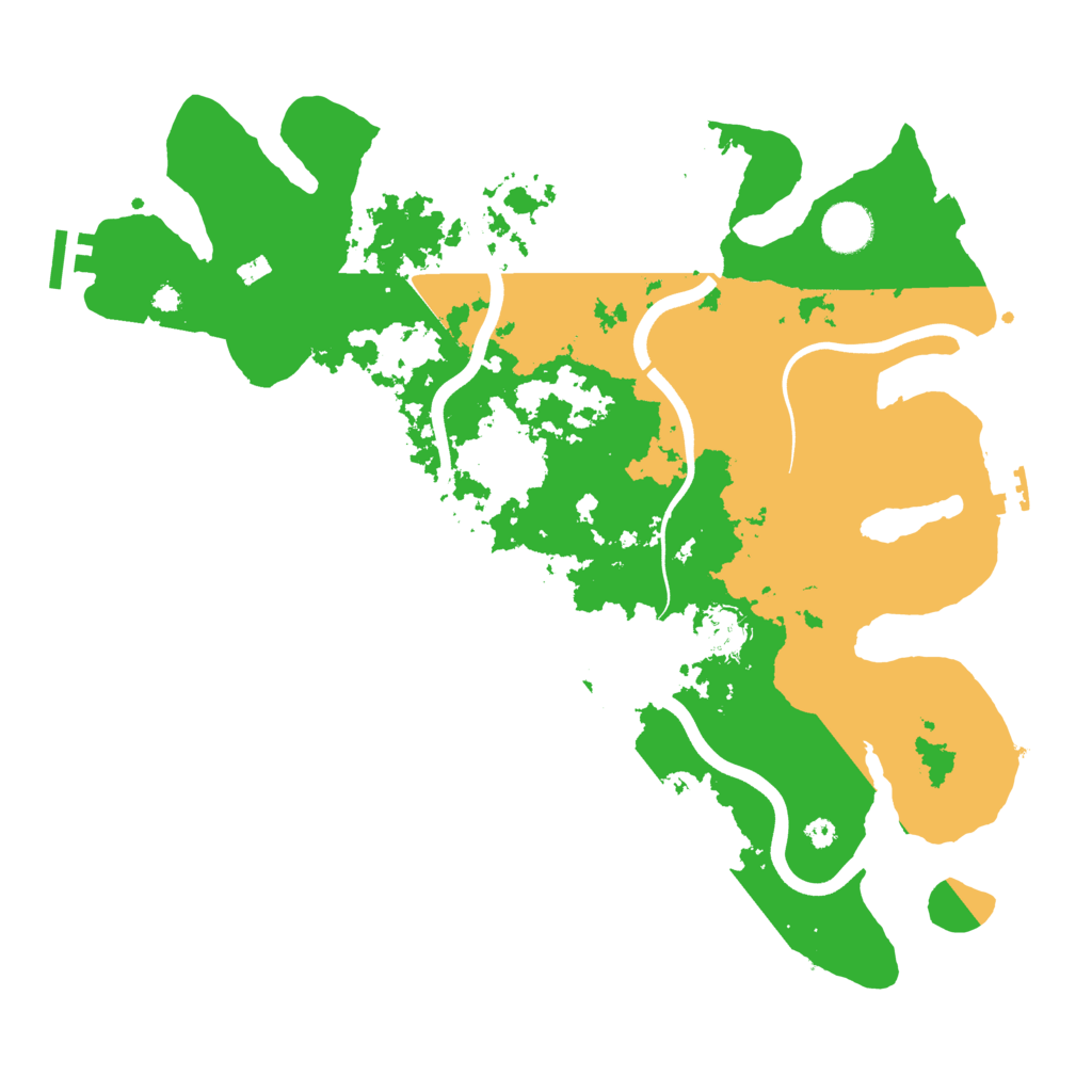 Biome Rust Map: Procedural Map, Size: 3750, Seed: 191651891