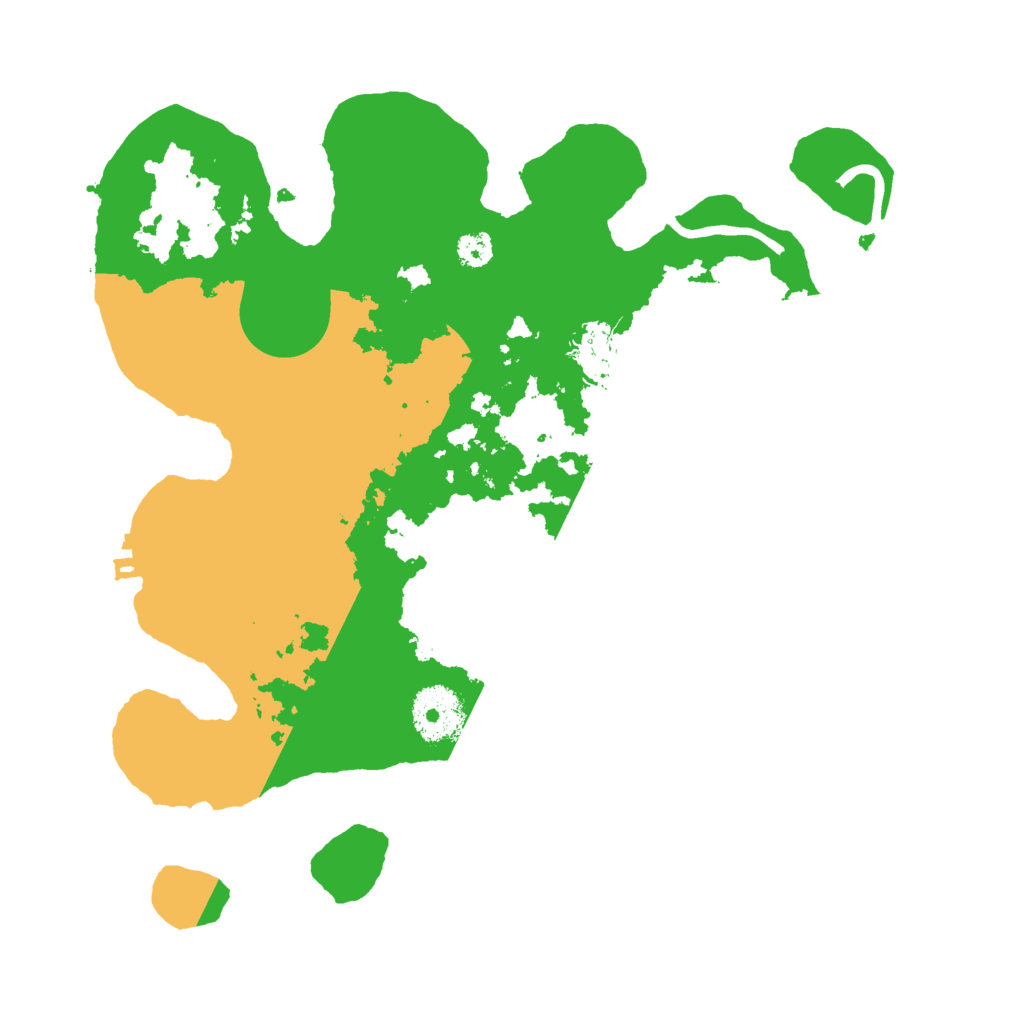 Biome Rust Map: Procedural Map, Size: 3000, Seed: 16970