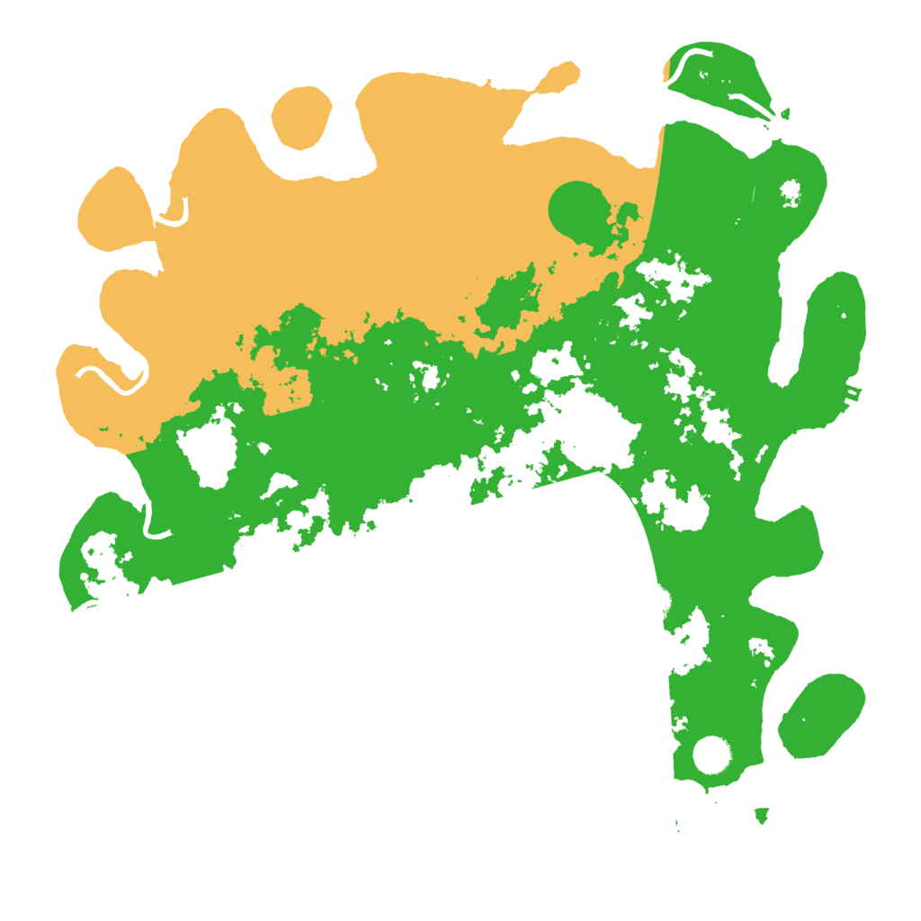 Biome Rust Map: Procedural Map, Size: 4250, Seed: 400401