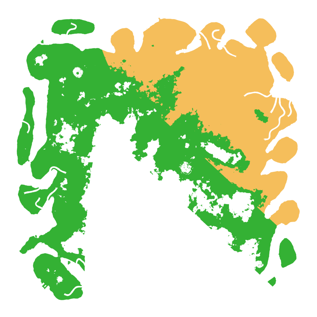 Biome Rust Map: Procedural Map, Size: 4750, Seed: 21061957