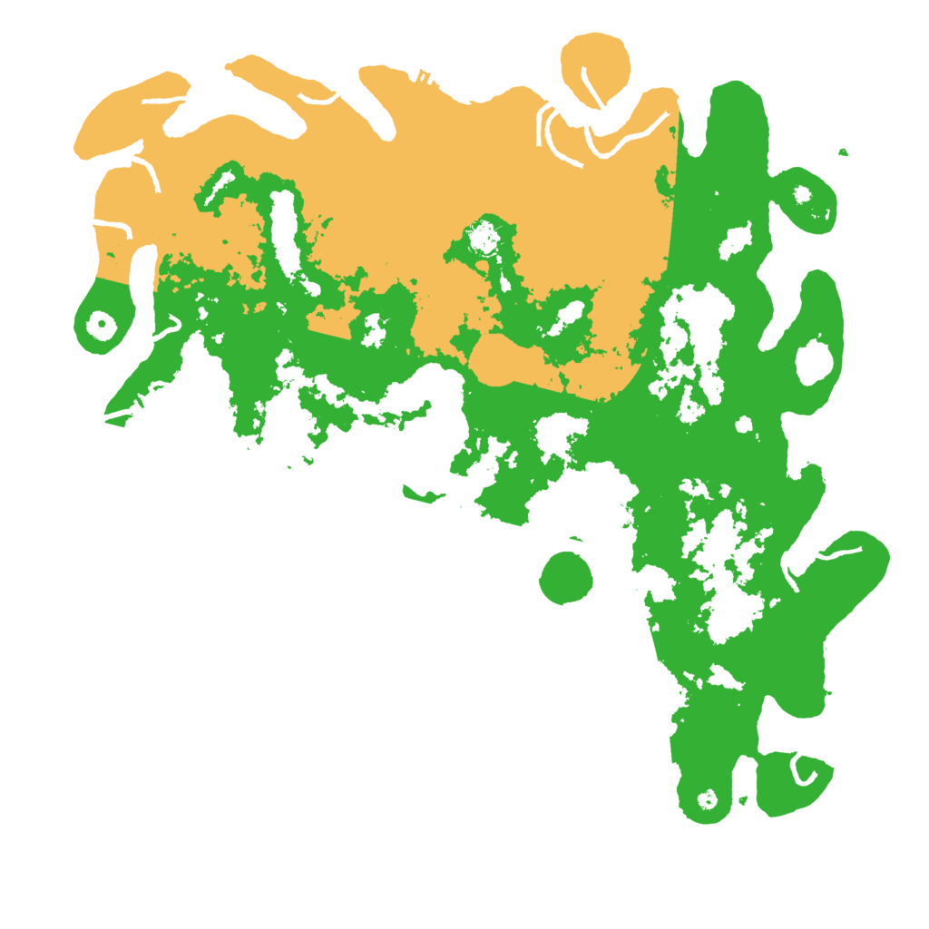 Biome Rust Map: Procedural Map, Size: 5000, Seed: 264818586