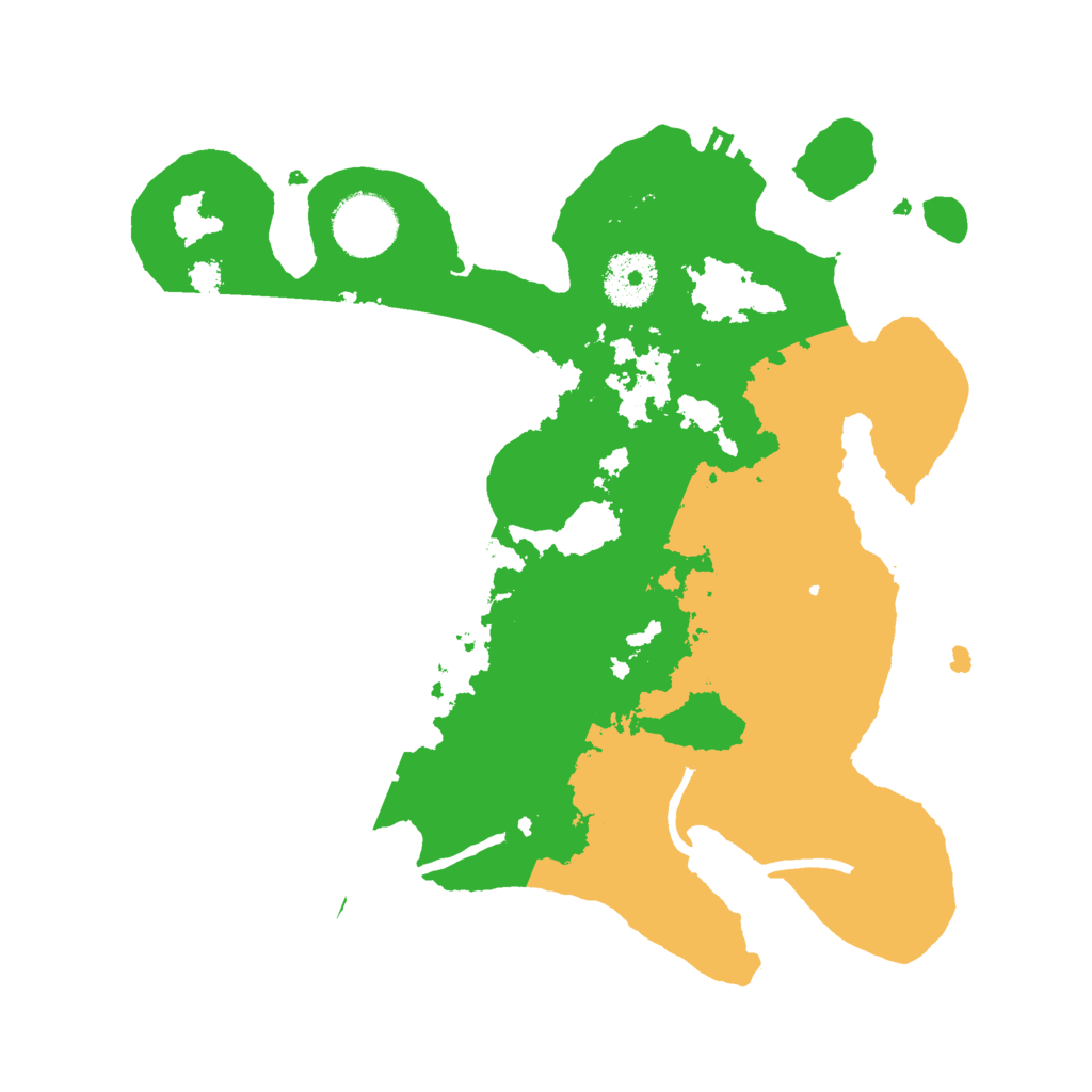 Biome Rust Map: Procedural Map, Size: 3000, Seed: 180843992