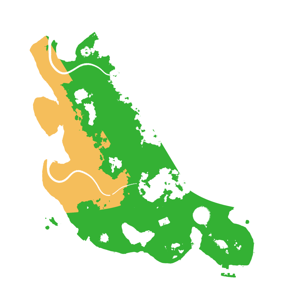 Biome Rust Map: Procedural Map, Size: 3000, Seed: 29764