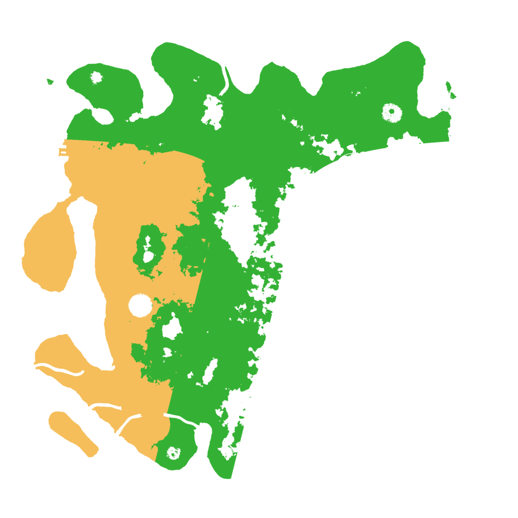 Biome Rust Map: Procedural Map, Size: 4000, Seed: 20200806