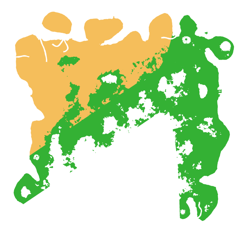 Biome Rust Map: Procedural Map, Size: 4500, Seed: 10996