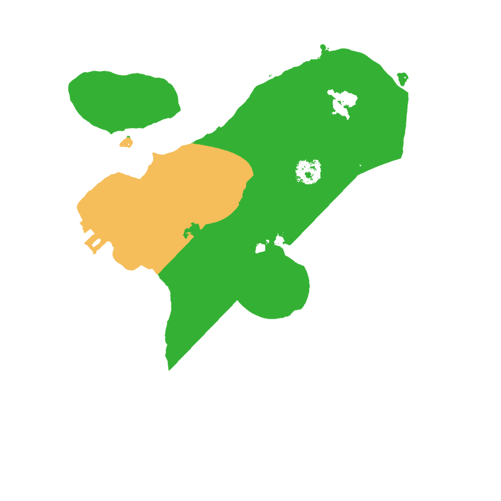 Biome Rust Map: Procedural Map, Size: 2000, Seed: 225696715