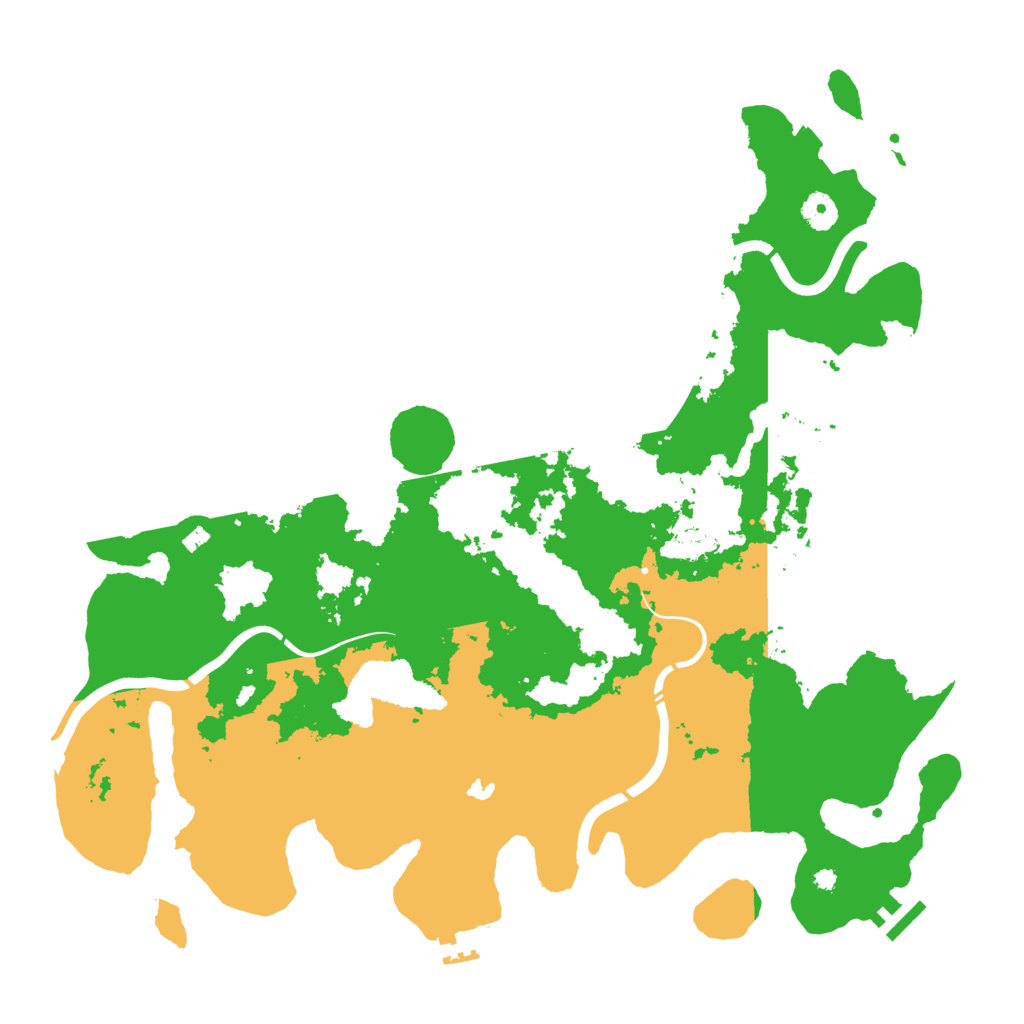 Biome Rust Map: Procedural Map, Size: 4250, Seed: 1541810777