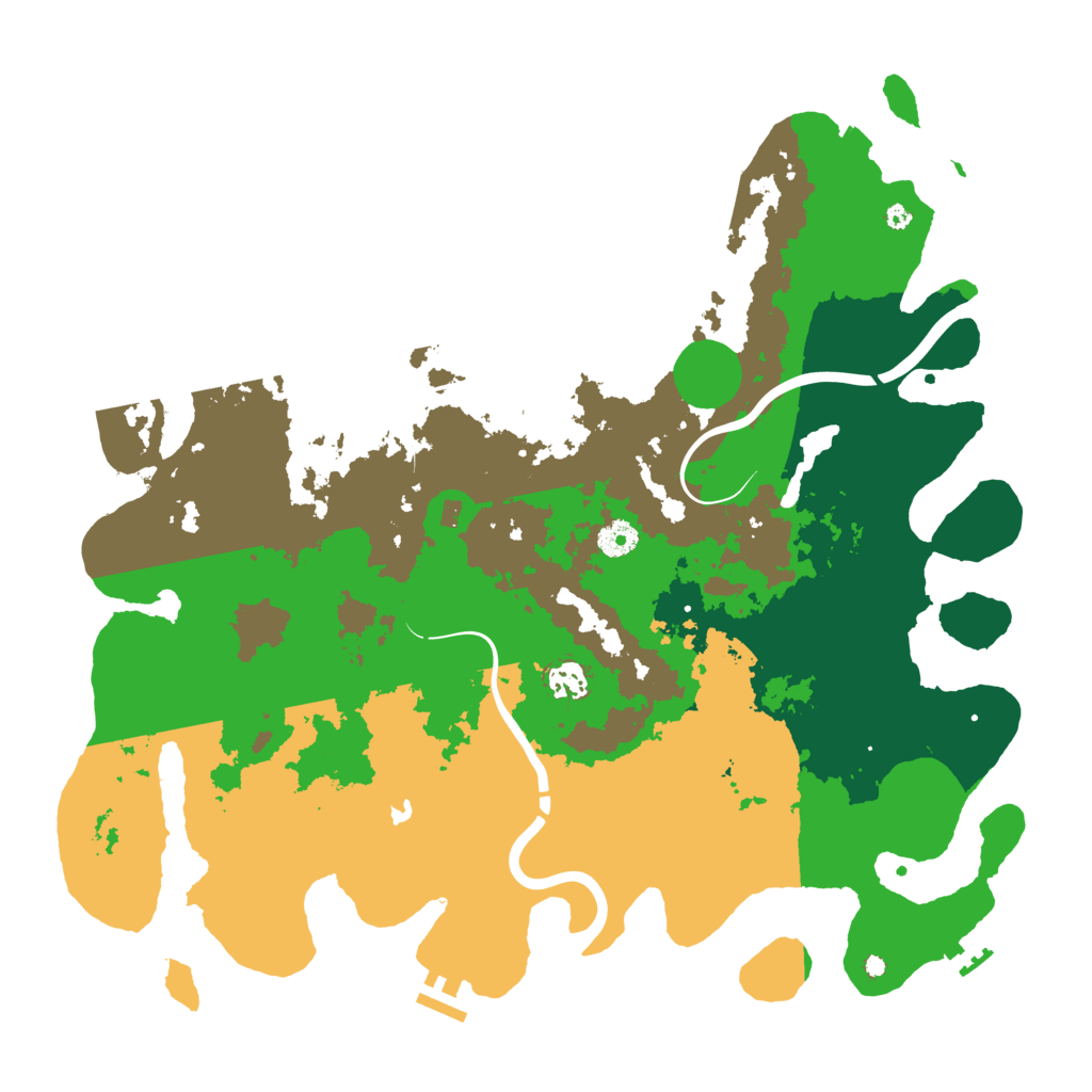 Biome Rust Map: Procedural Map, Size: 4250, Seed: 1541810777