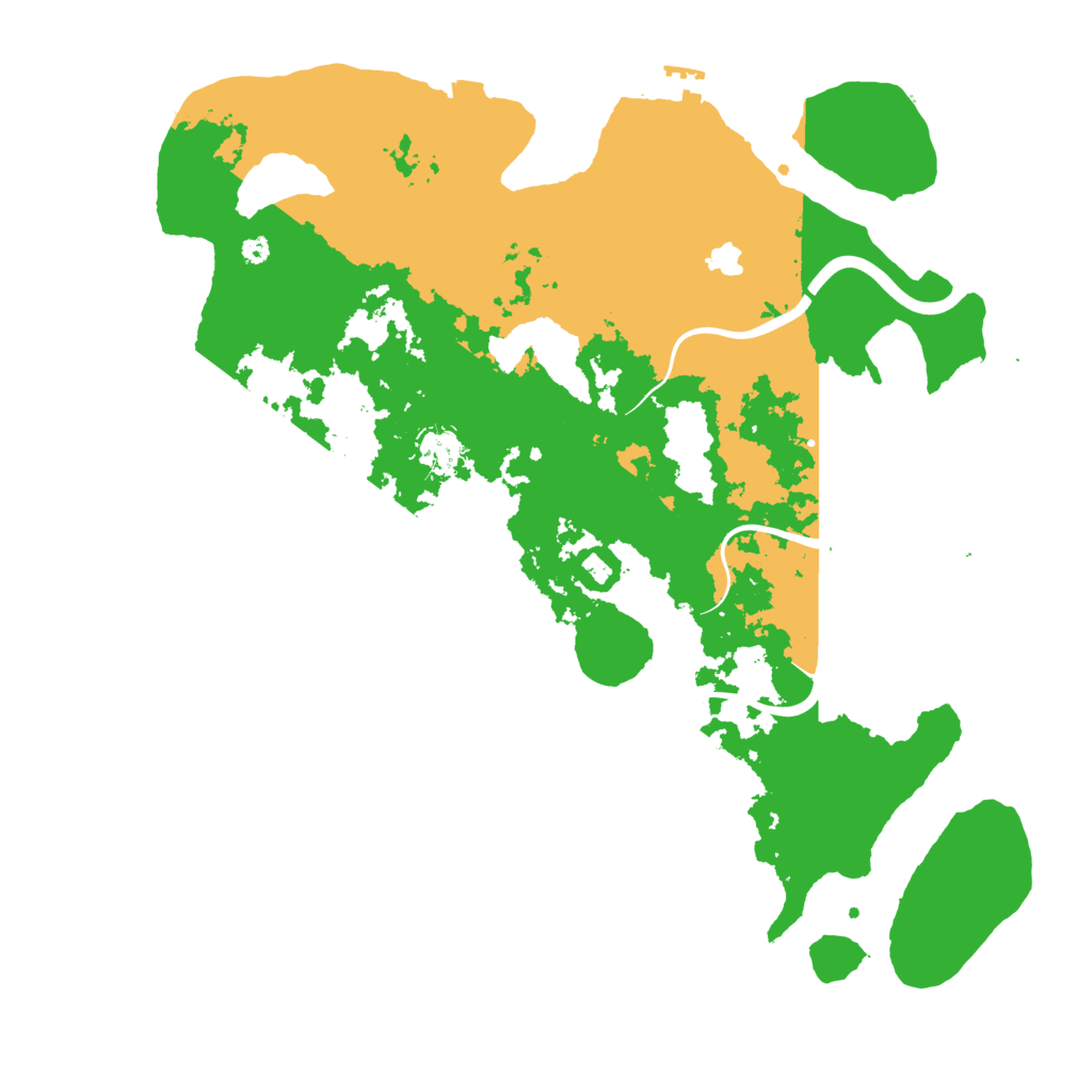 Biome Rust Map: Procedural Map, Size: 4000, Seed: 689597719