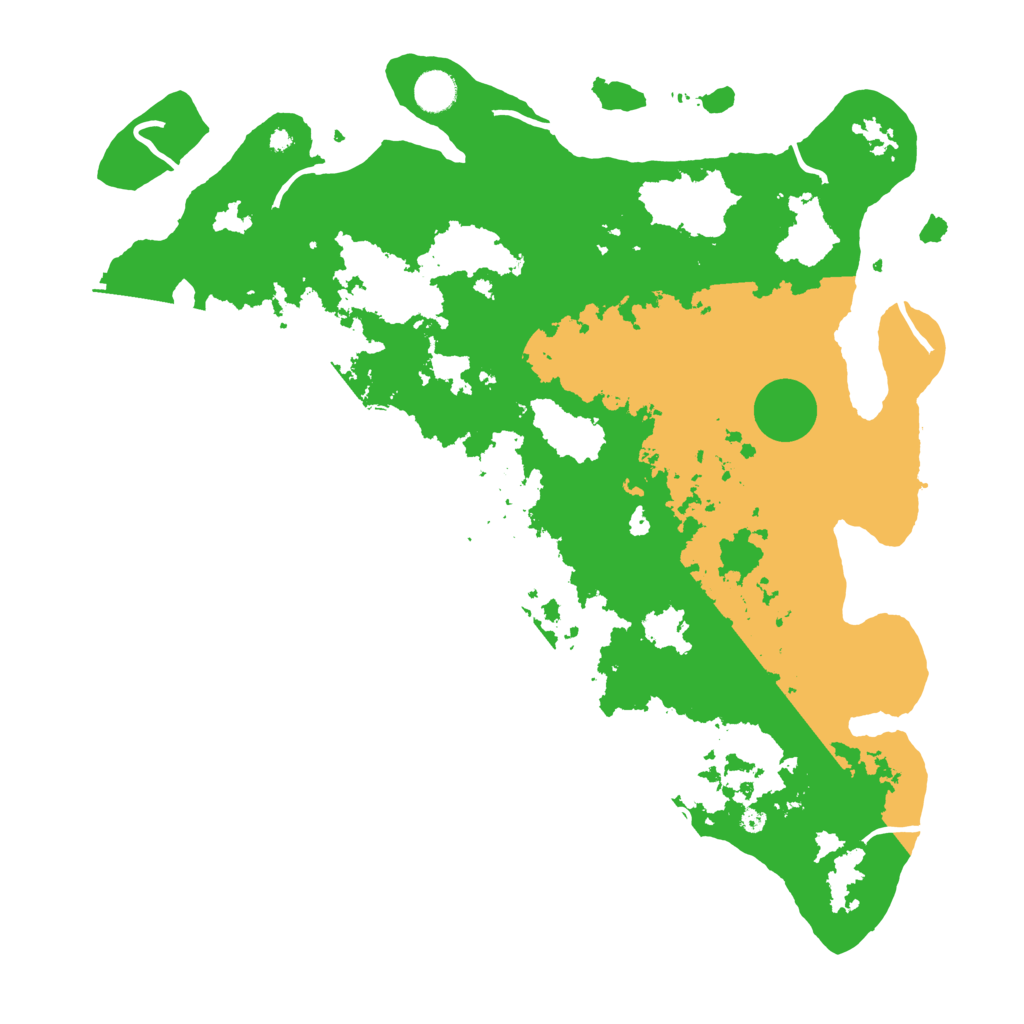 Biome Rust Map: Procedural Map, Size: 4280, Seed: 1156101988