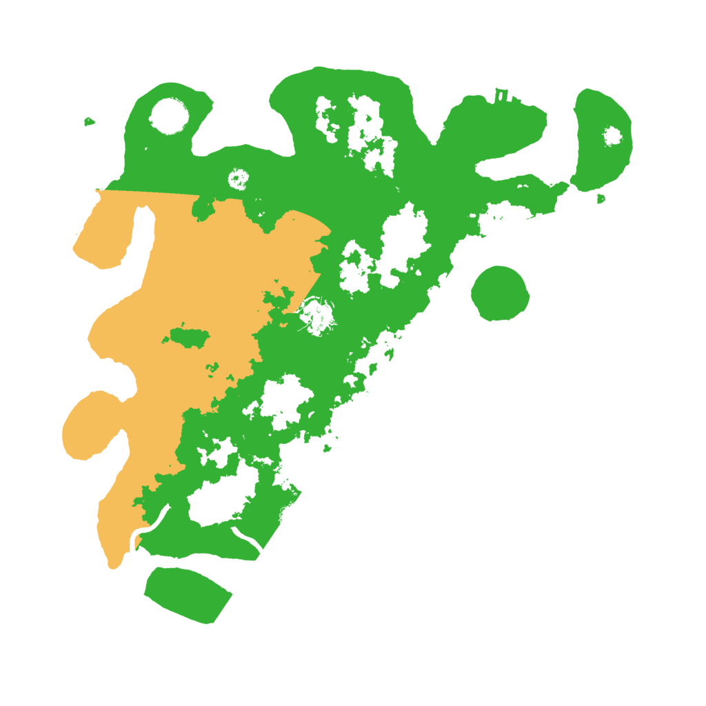 Biome Rust Map: Procedural Map, Size: 3500, Seed: 1248037